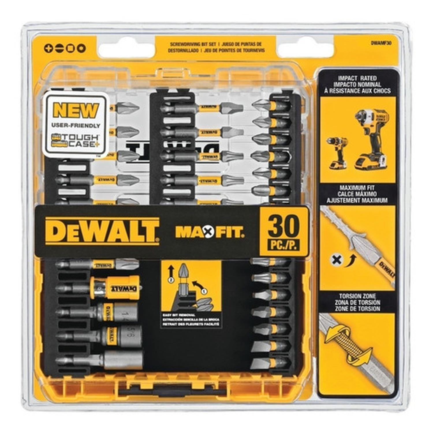 Set 30 Piezas Dewalt Maxfit DWAMF30-0