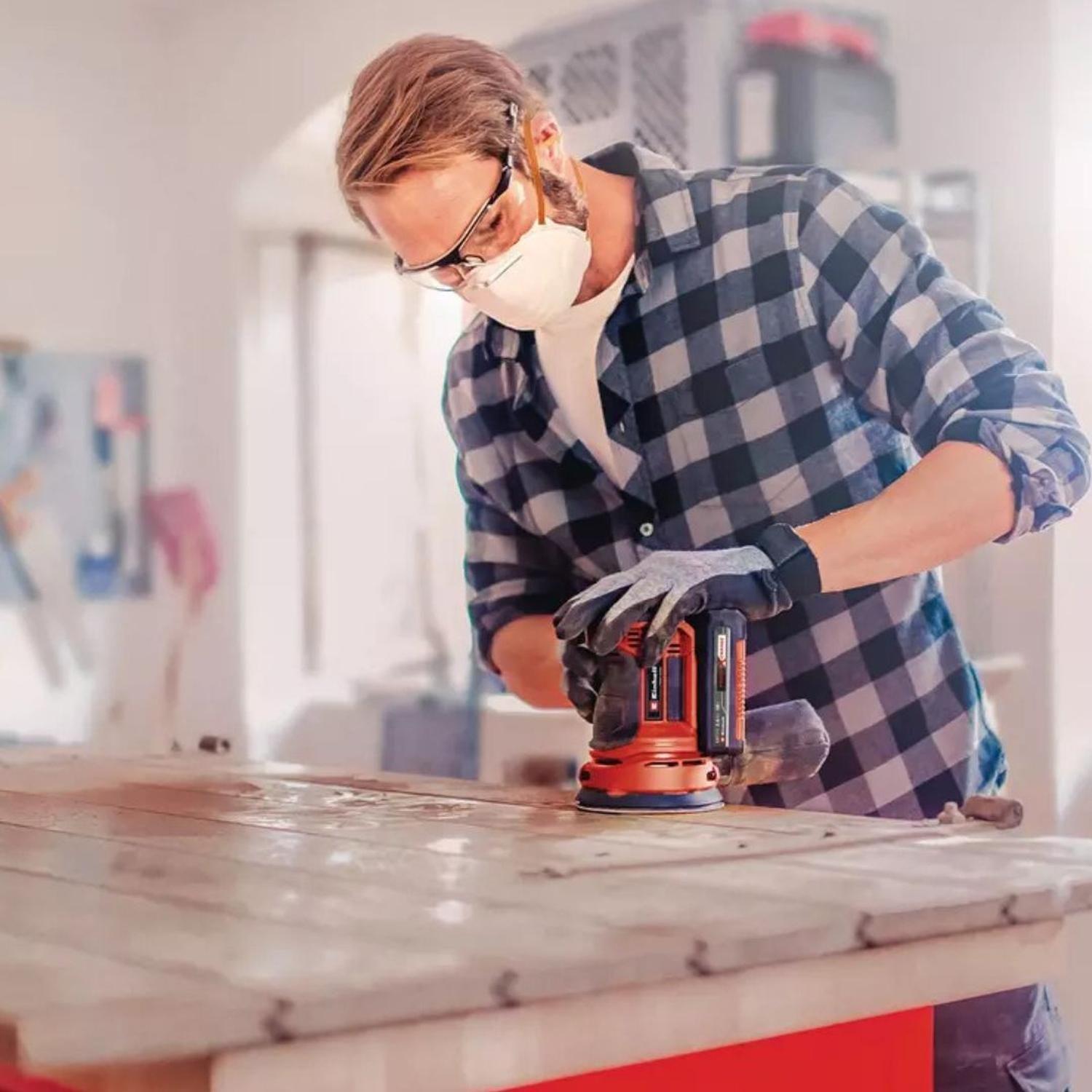 Lijadora Excentrica Einhell Te-rs 18 Li - Sin Baterías-4