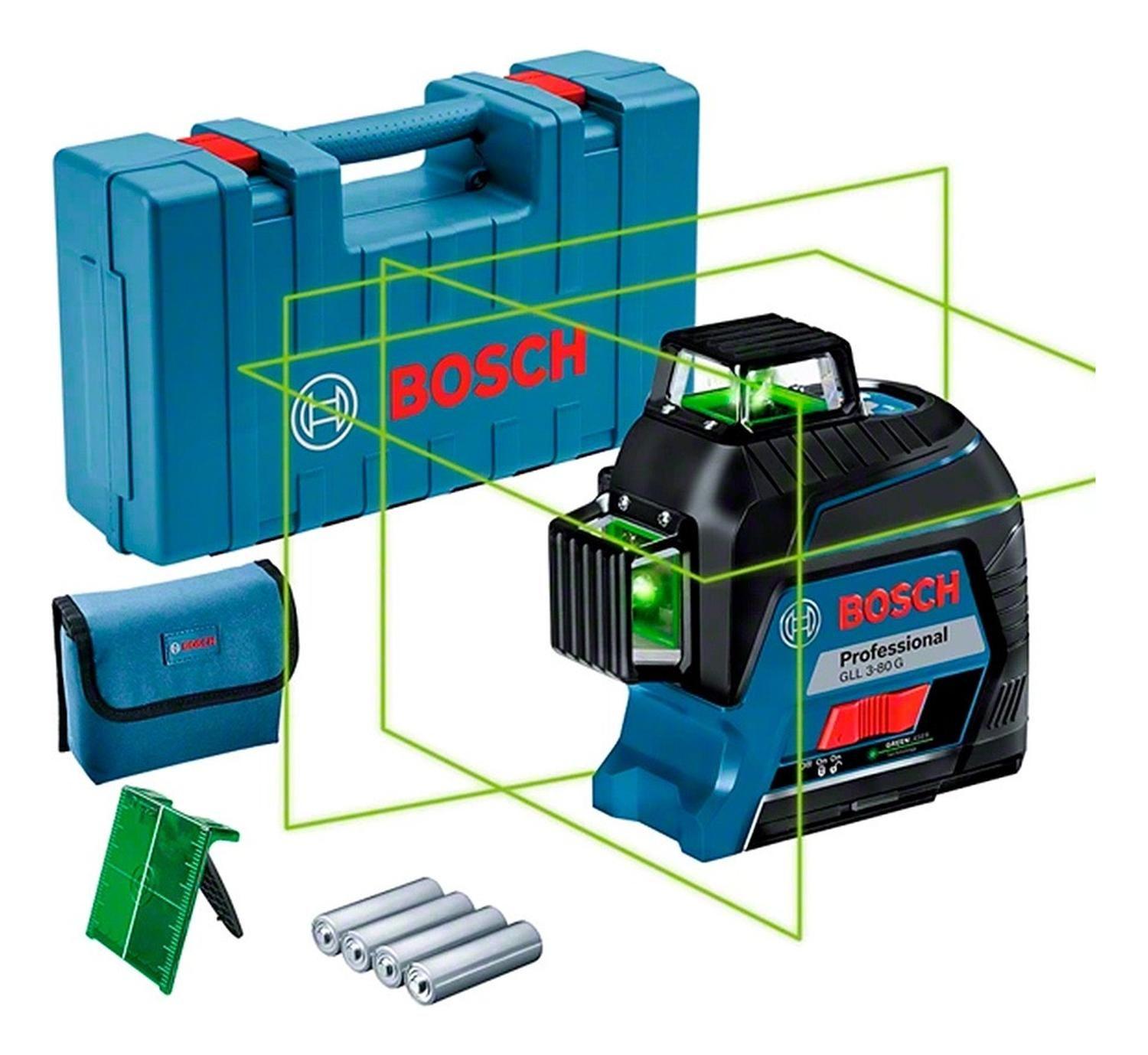 Nivel Láser Lineal 360º Bosch Gll3-80g-0