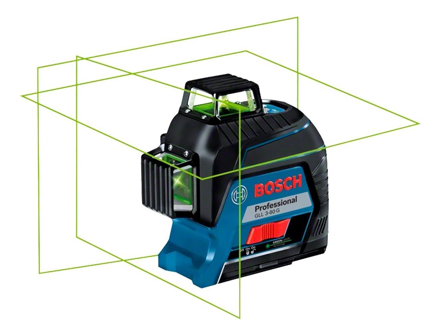 Nivel Láser Lineal 360º Bosch Gll3-80g-1