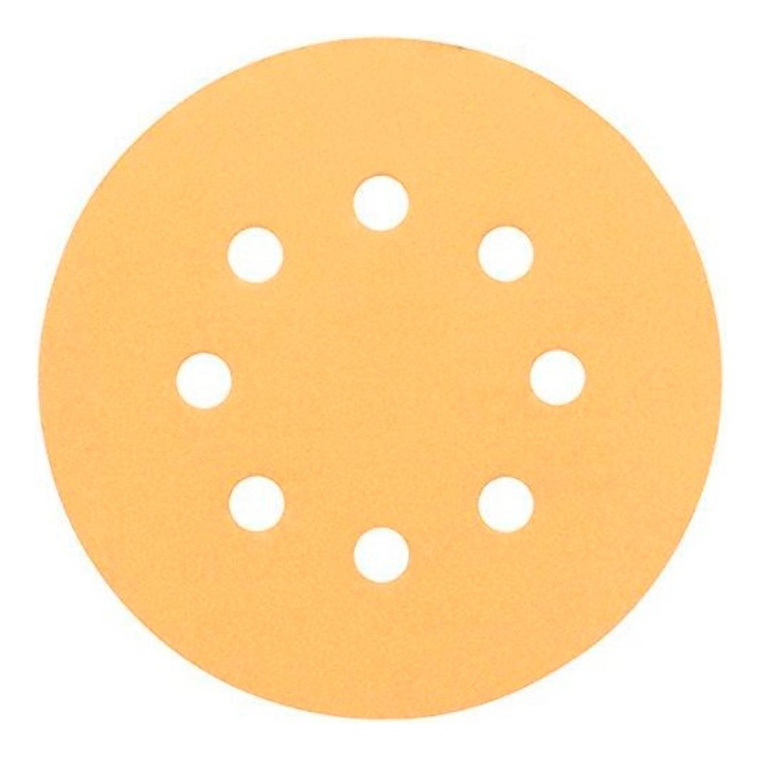 Set 5 Disco De Lija Con Velcro Bosch 150 Mm Grano 40-0