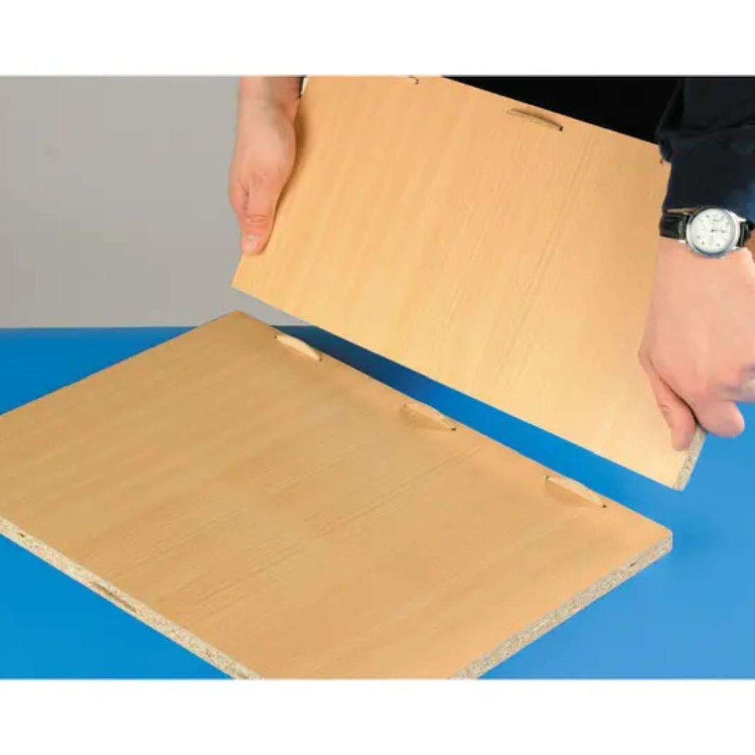 50 Galletas Para Ensamblar Madera N°10 Kwb 29110-2