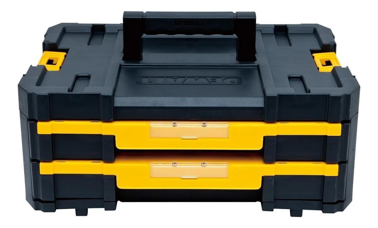 Caja Con Doble organizador 7.5kg Tstak Dewalt Dwst17804-2
