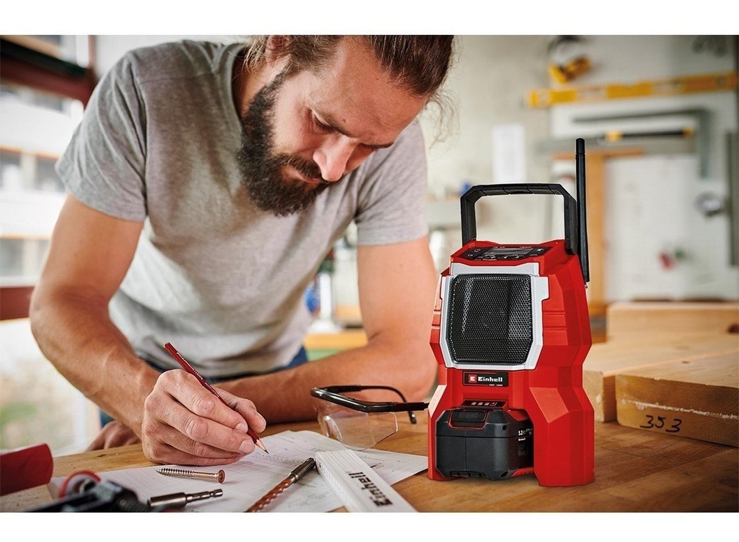 Radio Inalámbrica Einhell Tc-ra 18 Li Bt Sin Batería-3