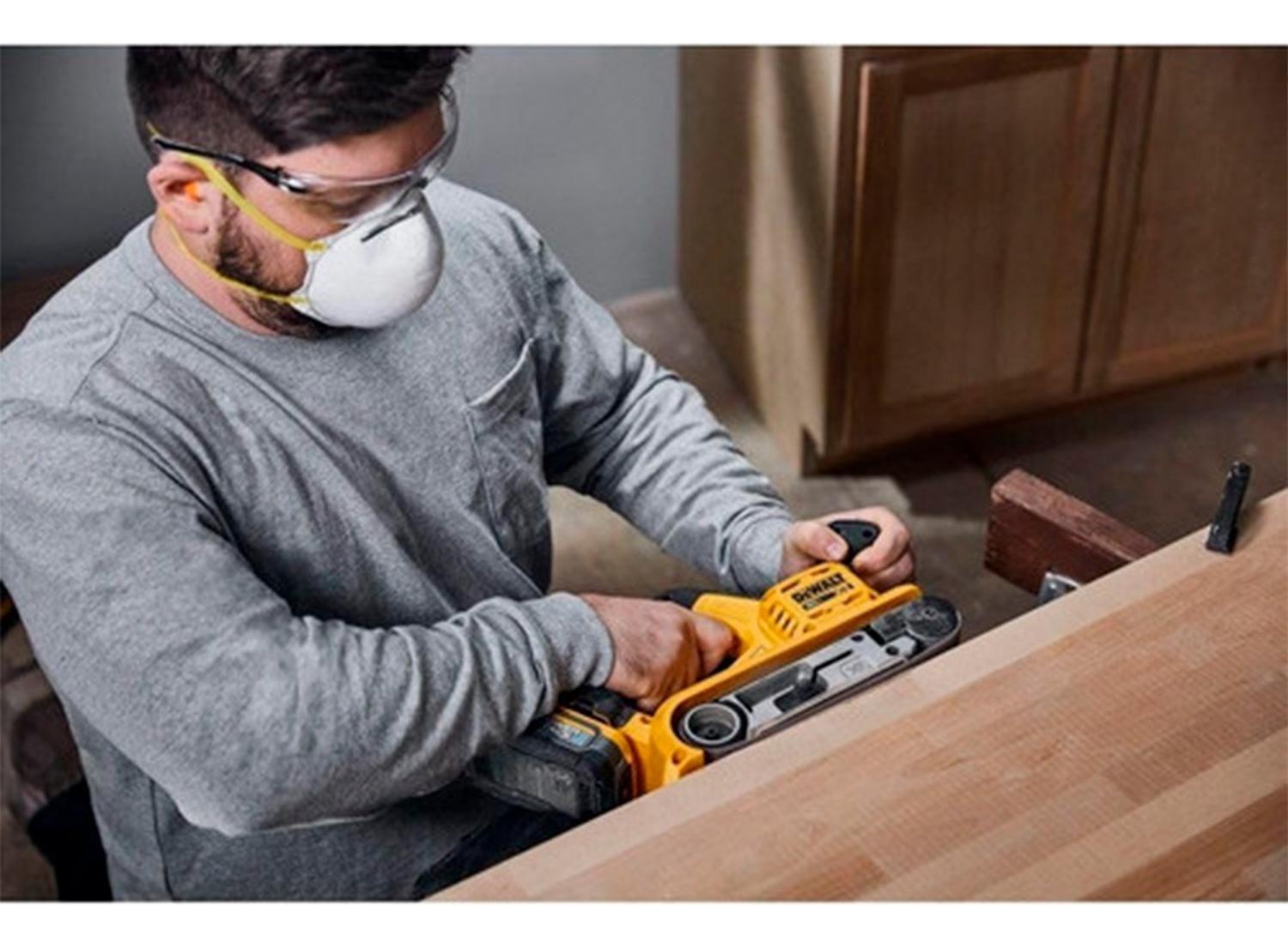 Lijadora De Banda Inalam. Dewalt Dcw220b-b3 - Sin Baterías-6