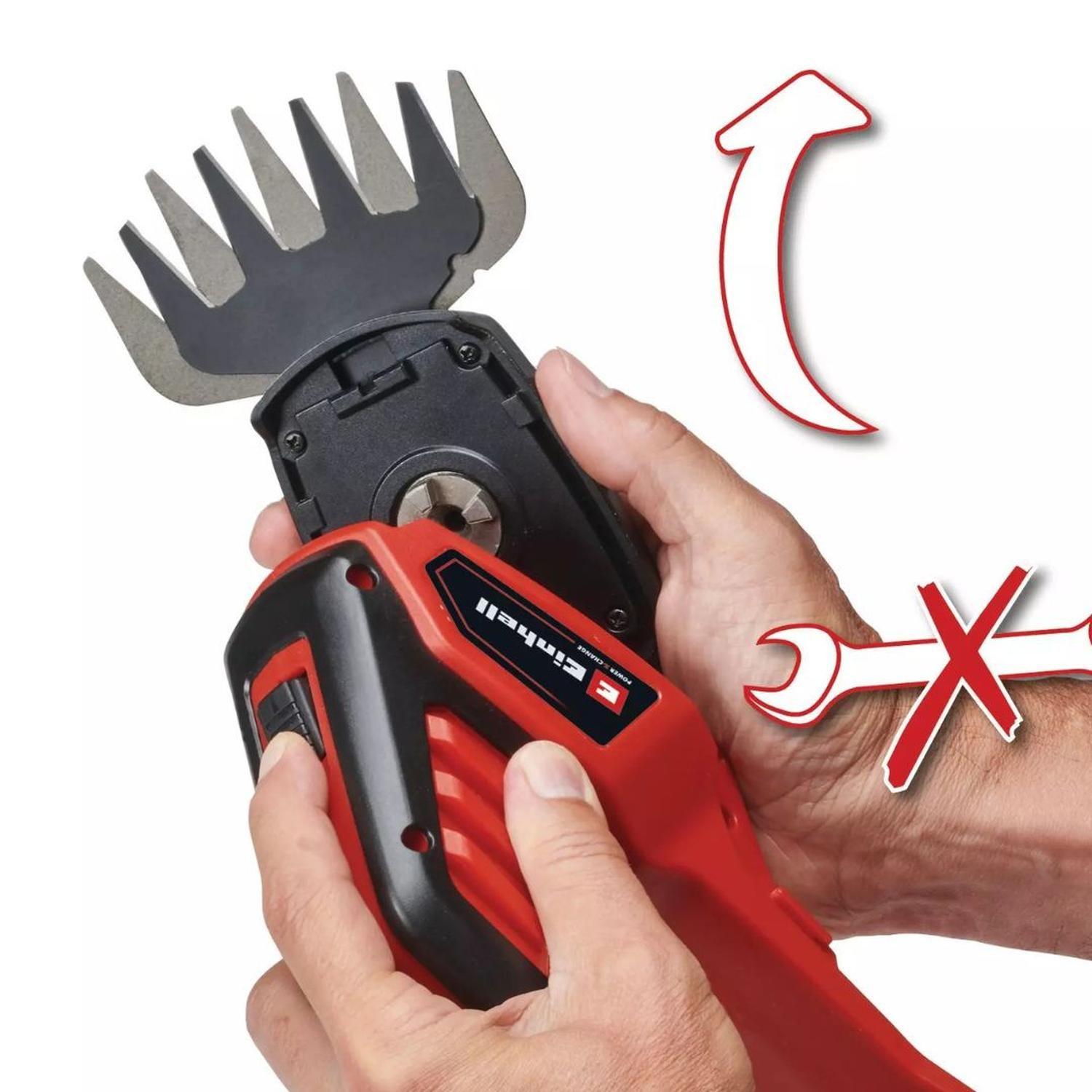 Kit Tijera y Recortabordes Inalámbrica GE-CG 18/100 + Carg y Batería 2,5ah-5