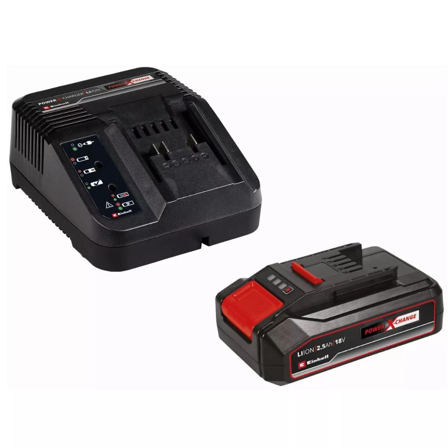 Kit Tijera y Recortabordes Inalámbrica GE-CG 18/100 + Carg y Batería 2,5ah-7