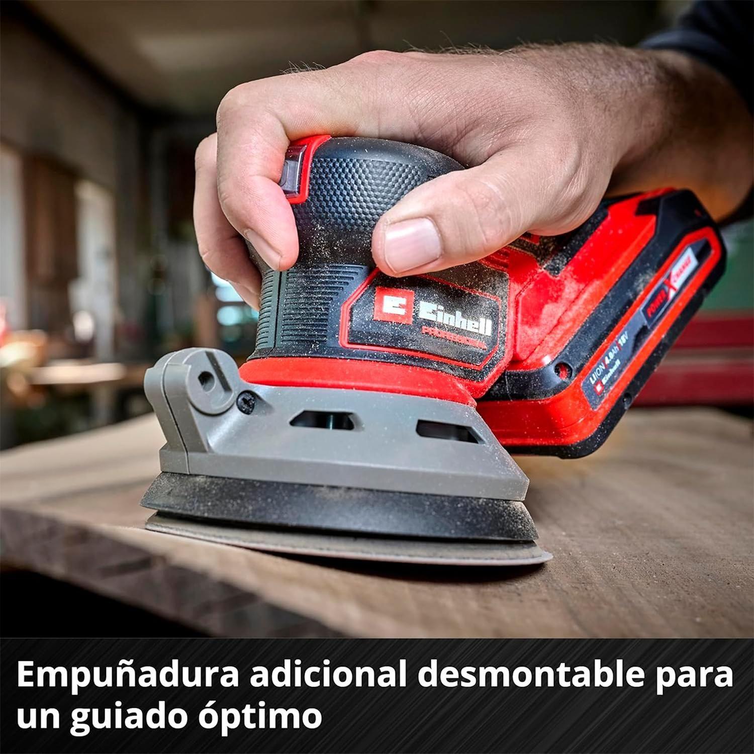 Lijadora Rotorbital Inal. Einhell Tp-rs 18/32 Bl - Sin Bat.-3
