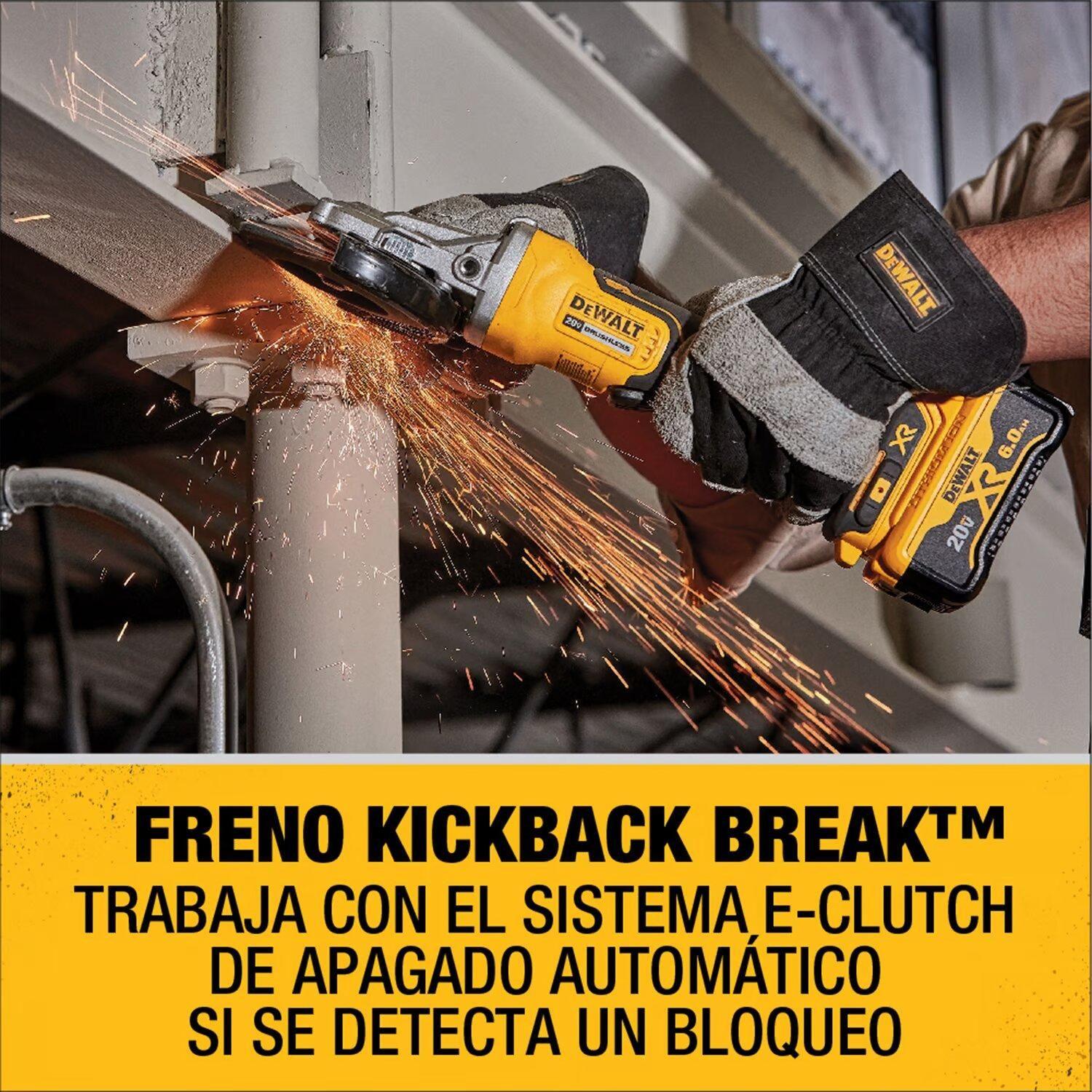 Esmeril Inalambrico Dewalt Dcg413b Brushless - Solo-3
