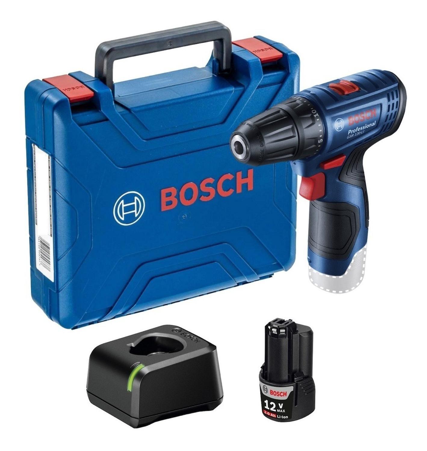 Taladro Atornillador Bosch Gsr 120-li C/ 1 Bateria-0