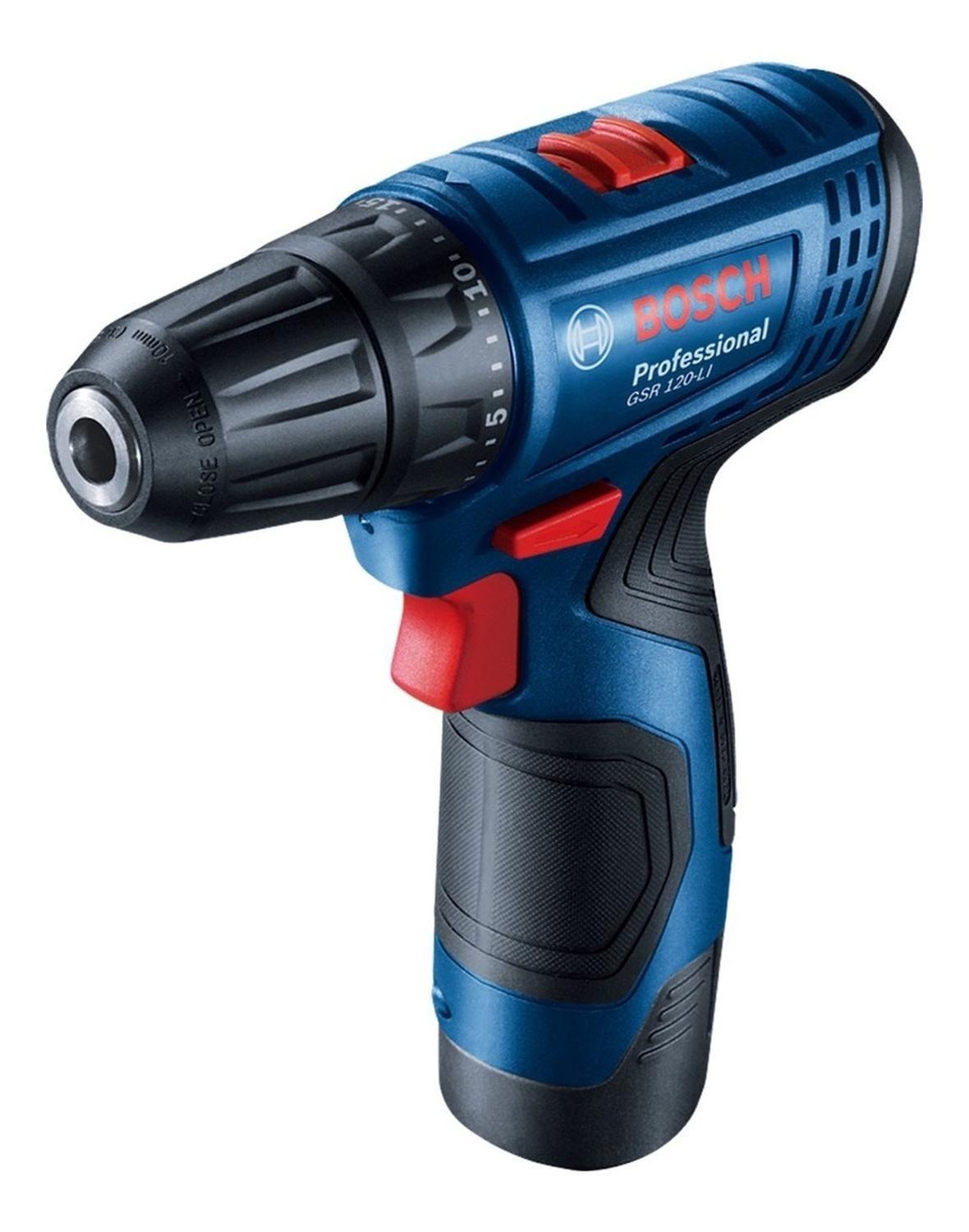 Taladro Atornillador Bosch Gsr 120-li C/ 1 Bateria-1