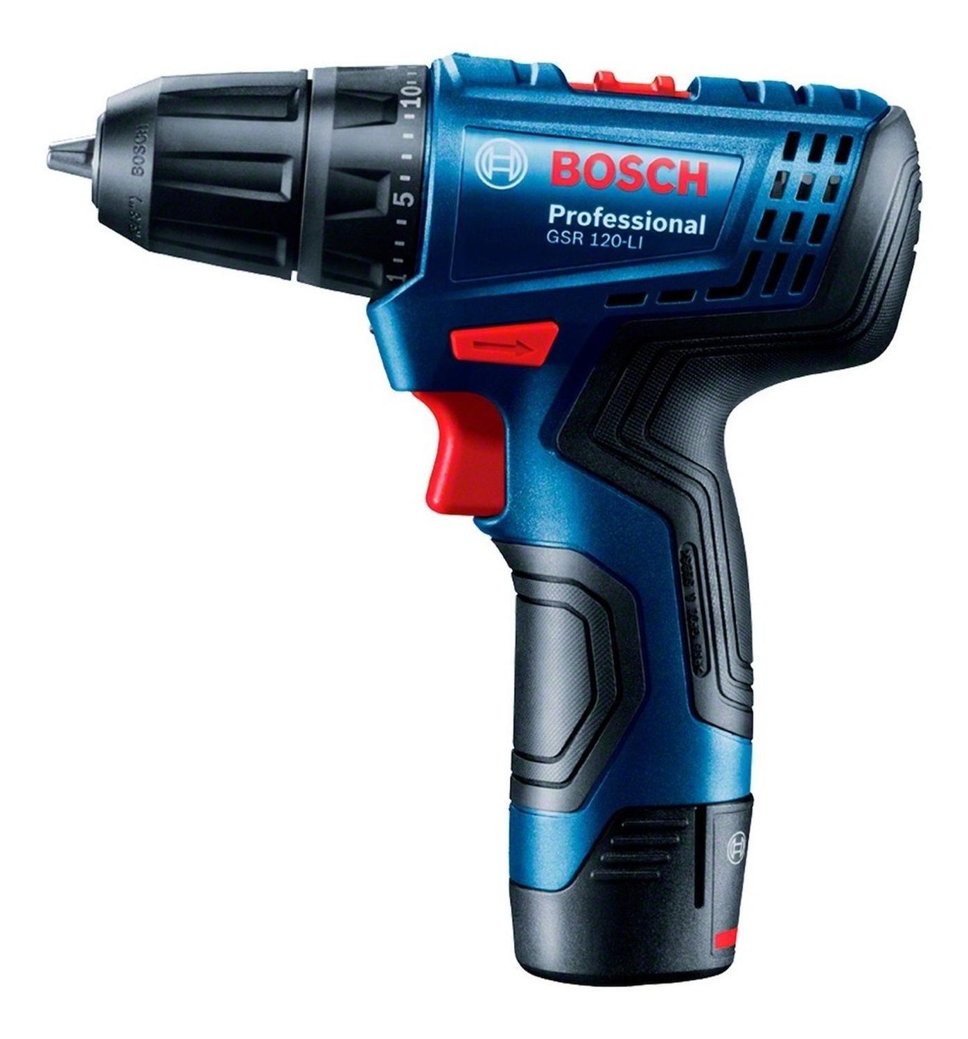 Taladro Atornillador Bosch Gsr 120-li C/ 1 Bateria-2