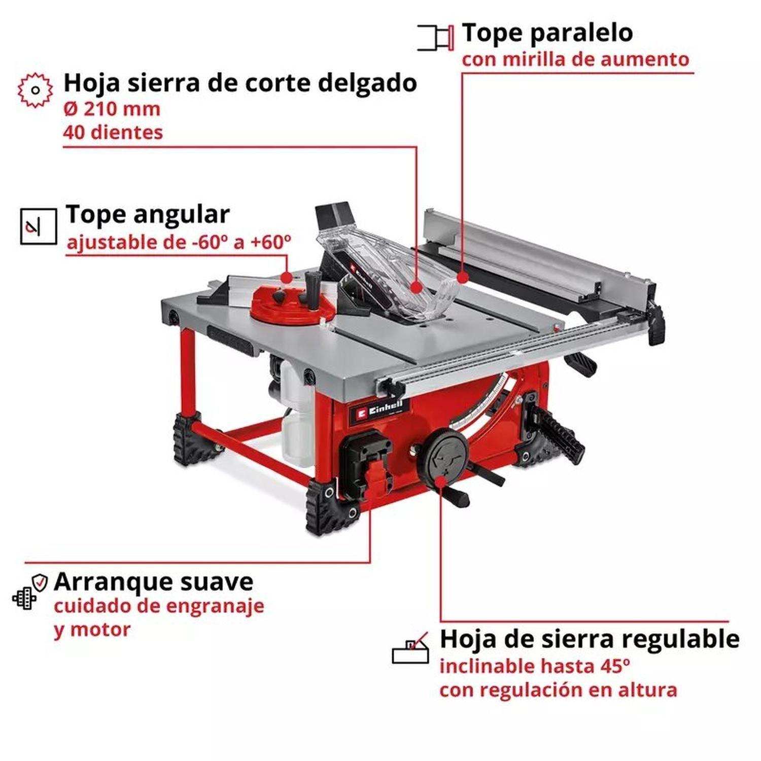 Sierra De Banco Inalambrica Einhell-1