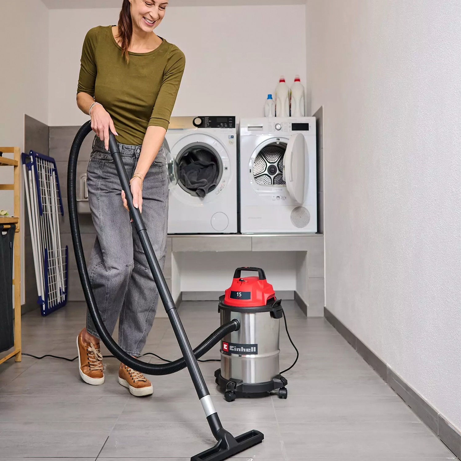 Aspiradora polvo y Agua Einhell TC-VC 1540 S - 900 Watts-3