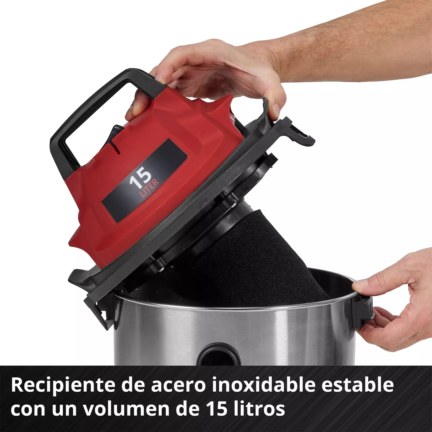 Aspiradora polvo y Agua Einhell TC-VC 1540 S - 900 Watts-6