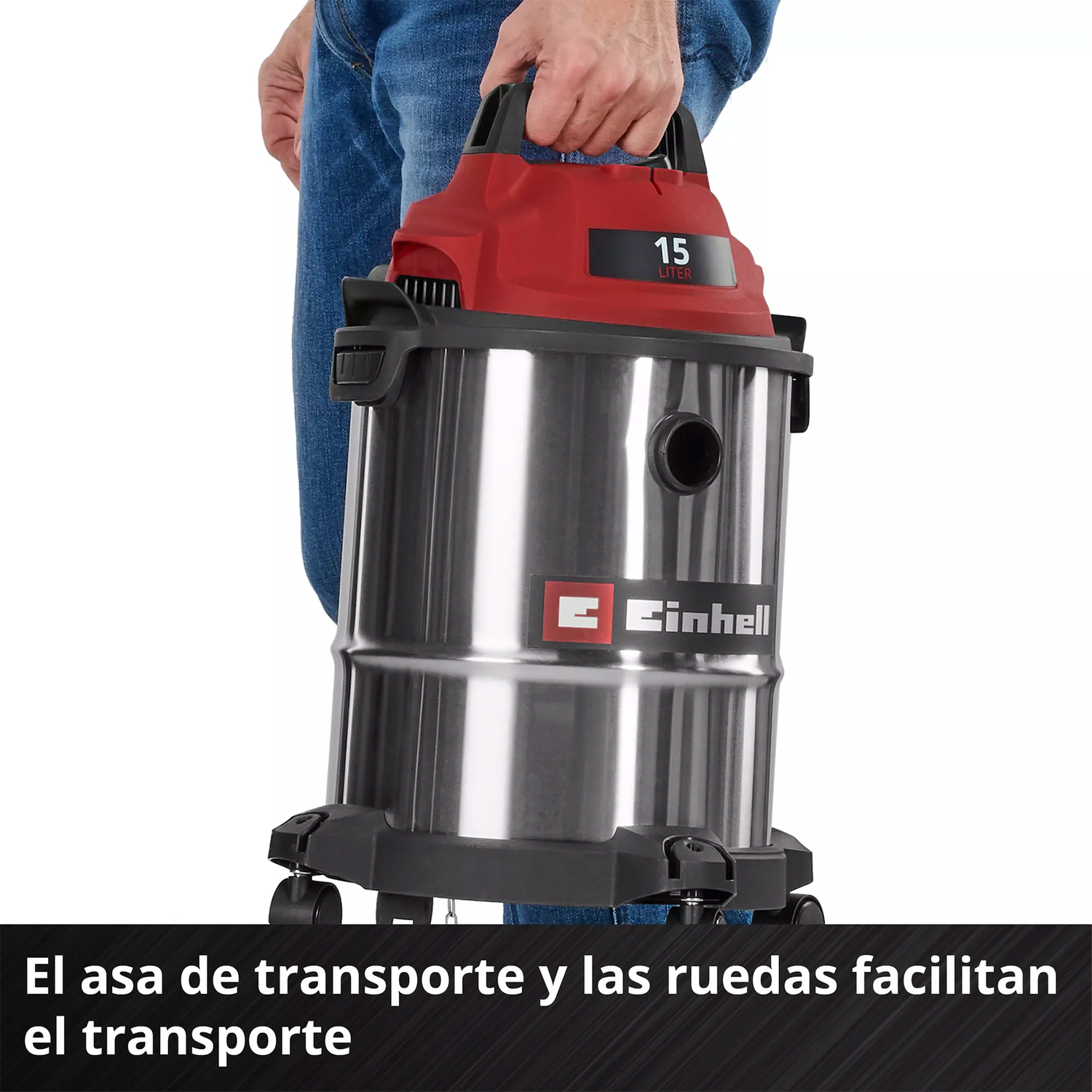 Aspiradora polvo y Agua Einhell TC-VC 1540 S - 900 Watts-7