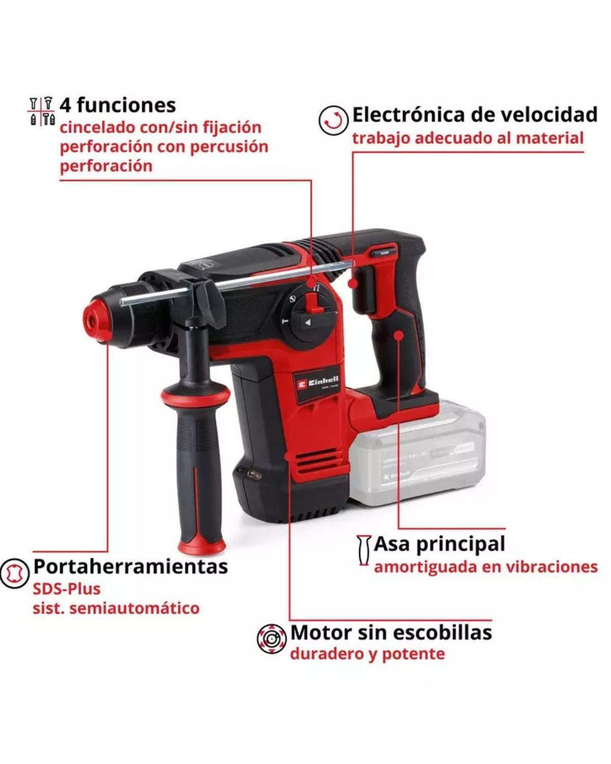 Rotomartillo Inal. Einhell TP-HD 18/26 LI BL- Sin Baterías-1