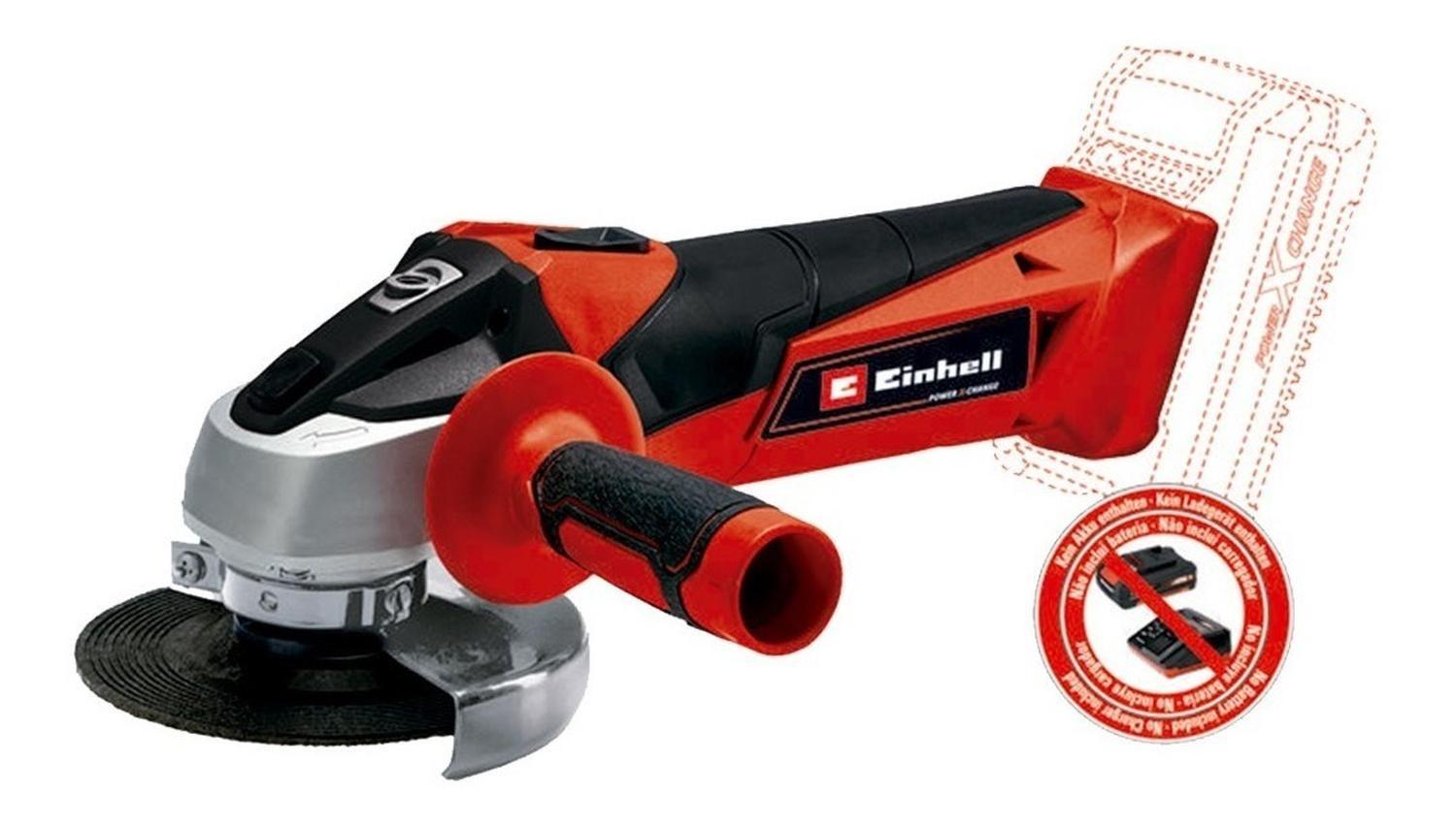 Esmeril Inalámbrico Einhell Tc-ag 18 Li Solo - Sin Baterias-0