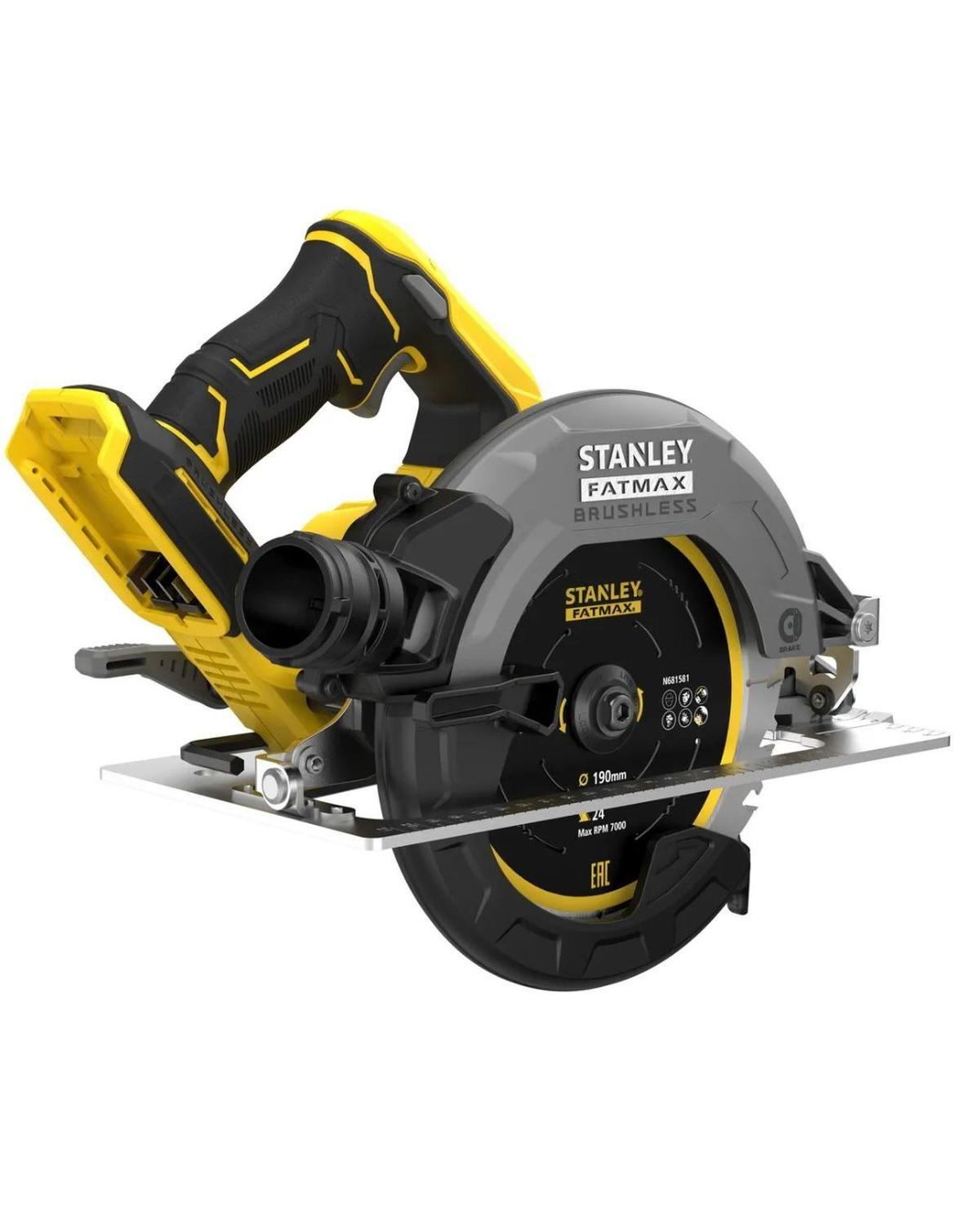 Sierra Circular 7-1/4 20v +Bat 4ah+Carg y Maleta Stanley SBC551M1T-B2-3