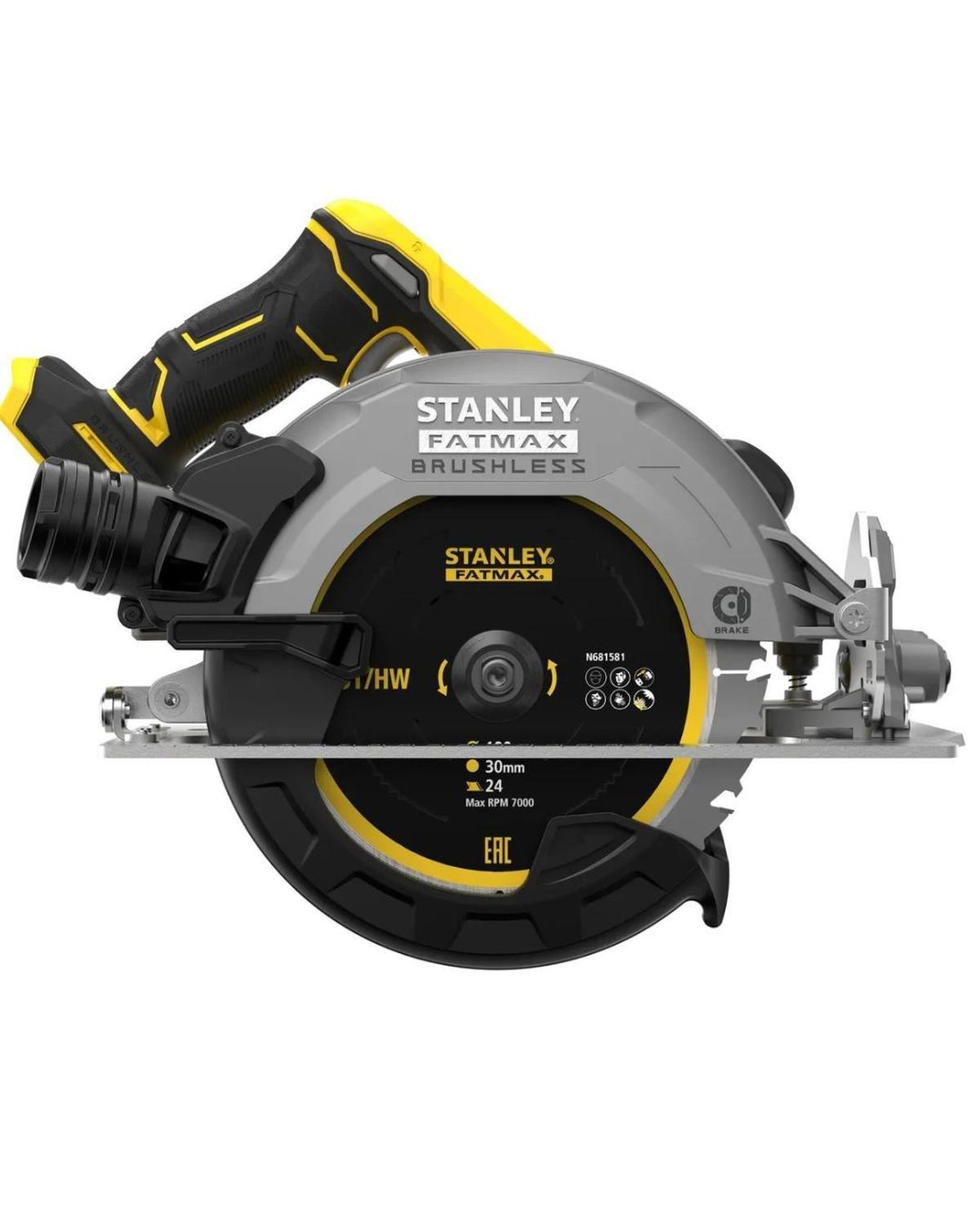 Sierra Circular 7-1/4 20v +Bat 4ah+Carg y Maleta Stanley SBC551M1T-B2-0