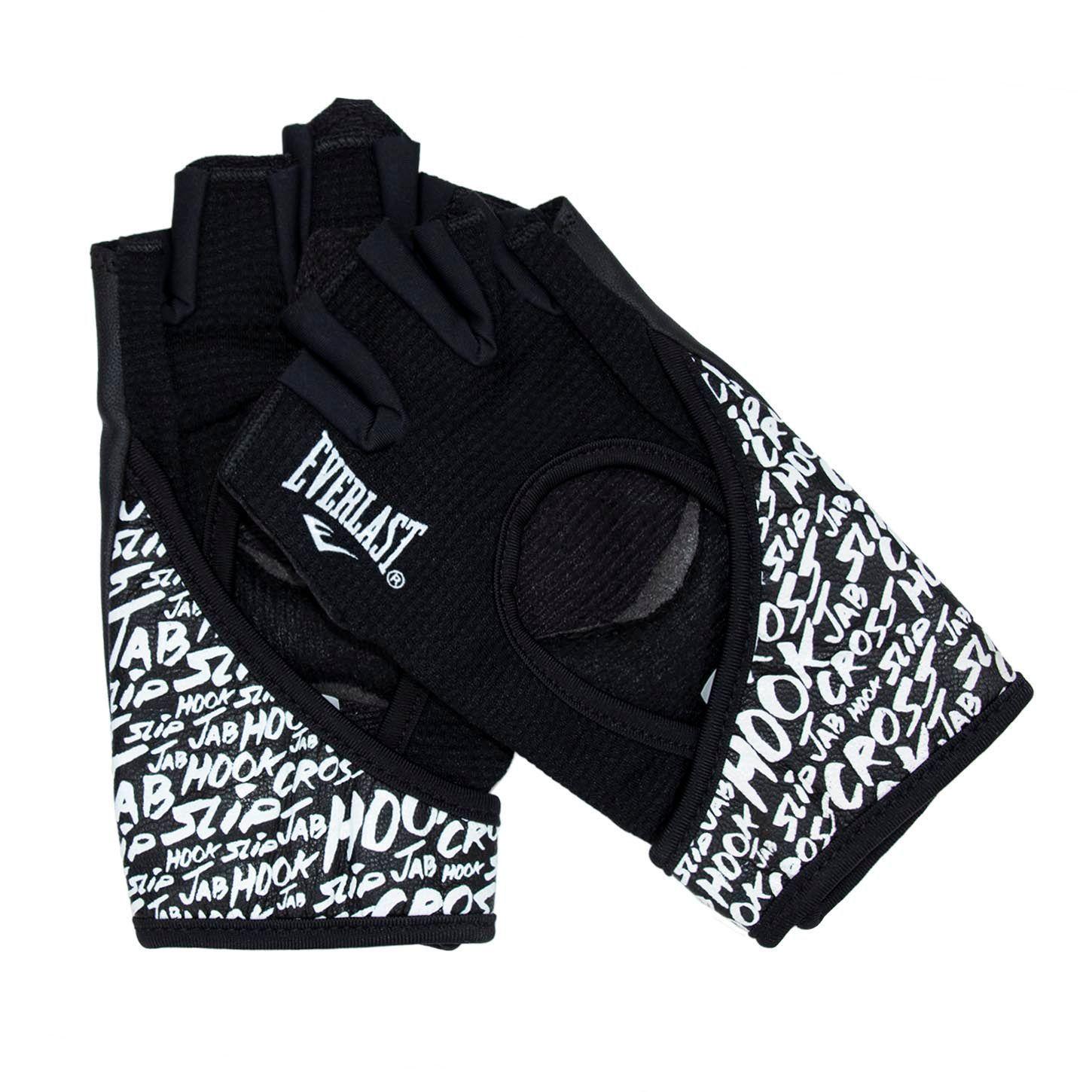 GUANTES EVERLAST FLEX PRO WOMAN NEGRO/BLANCO-1