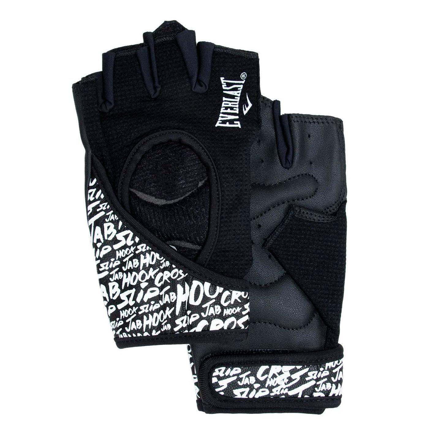 GUANTES EVERLAST FLEX PRO WOMAN NEGRO/BLANCO-2