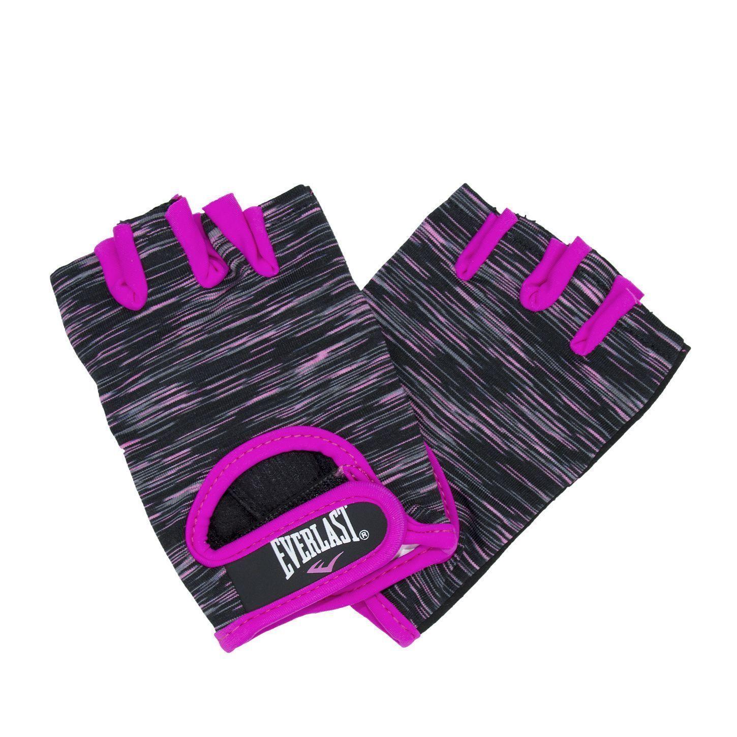 GUANTES EVERLAST BREEZE NEGRO/PINK-1