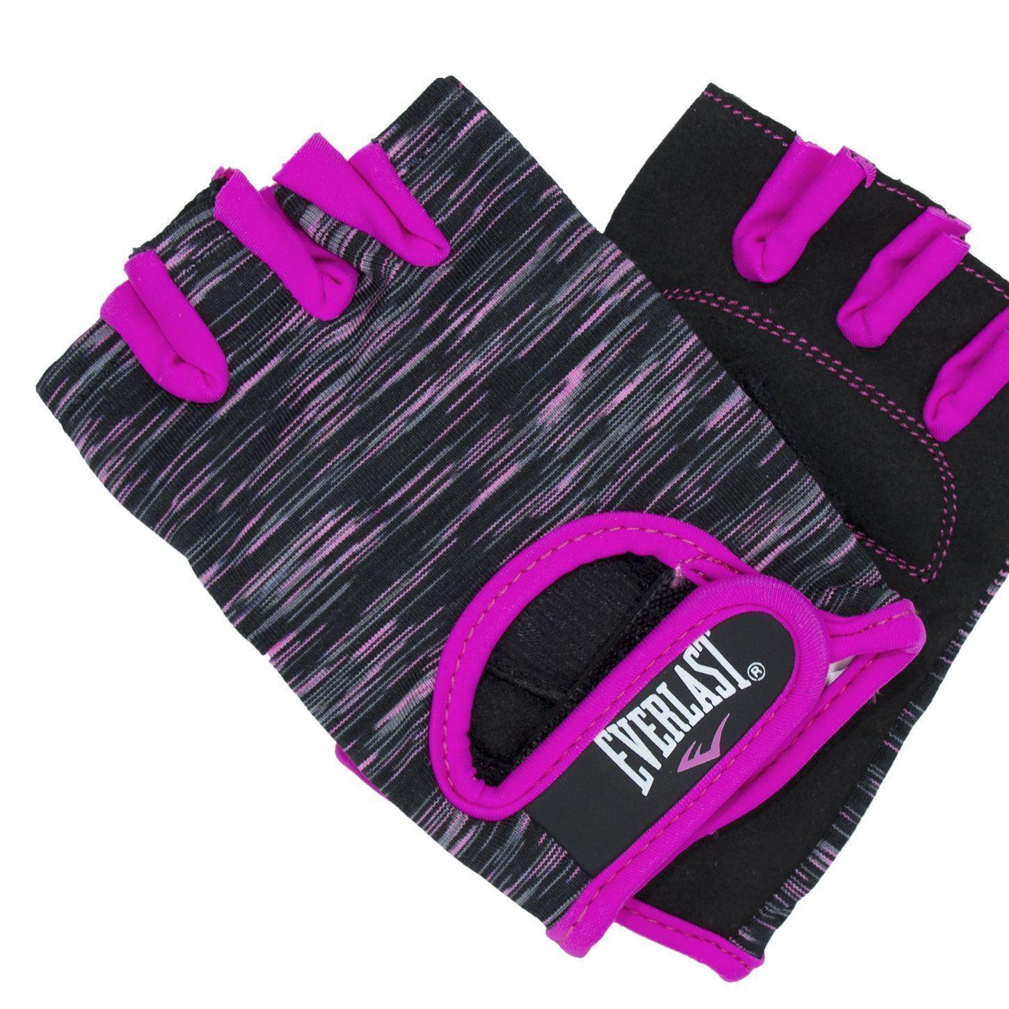 GUANTES EVERLAST BREEZE NEGRO/PINK-2