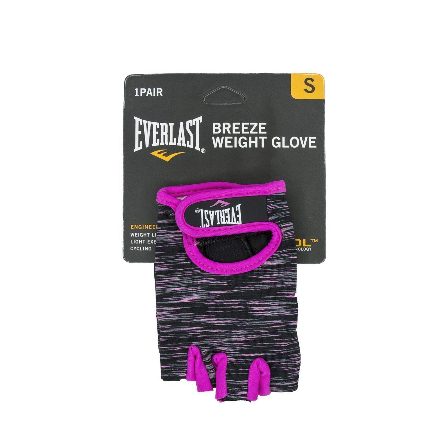 GUANTES EVERLAST BREEZE NEGRO/PINK-3