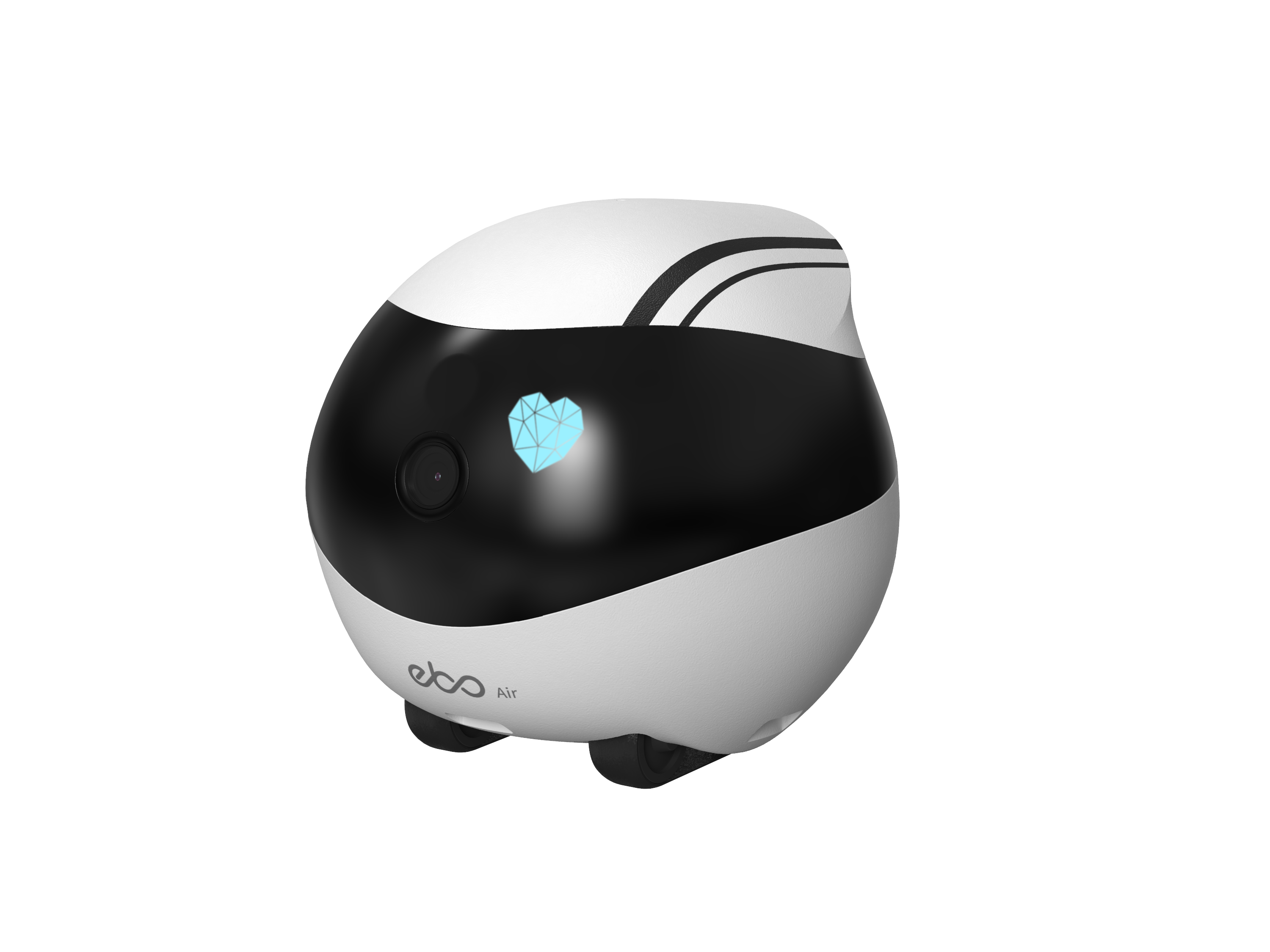 EBO AIR, robot cámara, compañero inteligente-1