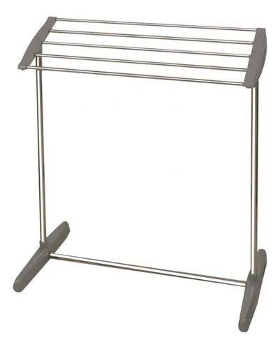 TENDEDERO DE ROPA TOALLAS COLGADOR PLEGABLE PARA BAÑO-2