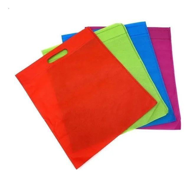 PACK DE 50 BOLSAS ECOLOGICAS CELESTE DE MEDIDA 20X25CM-2