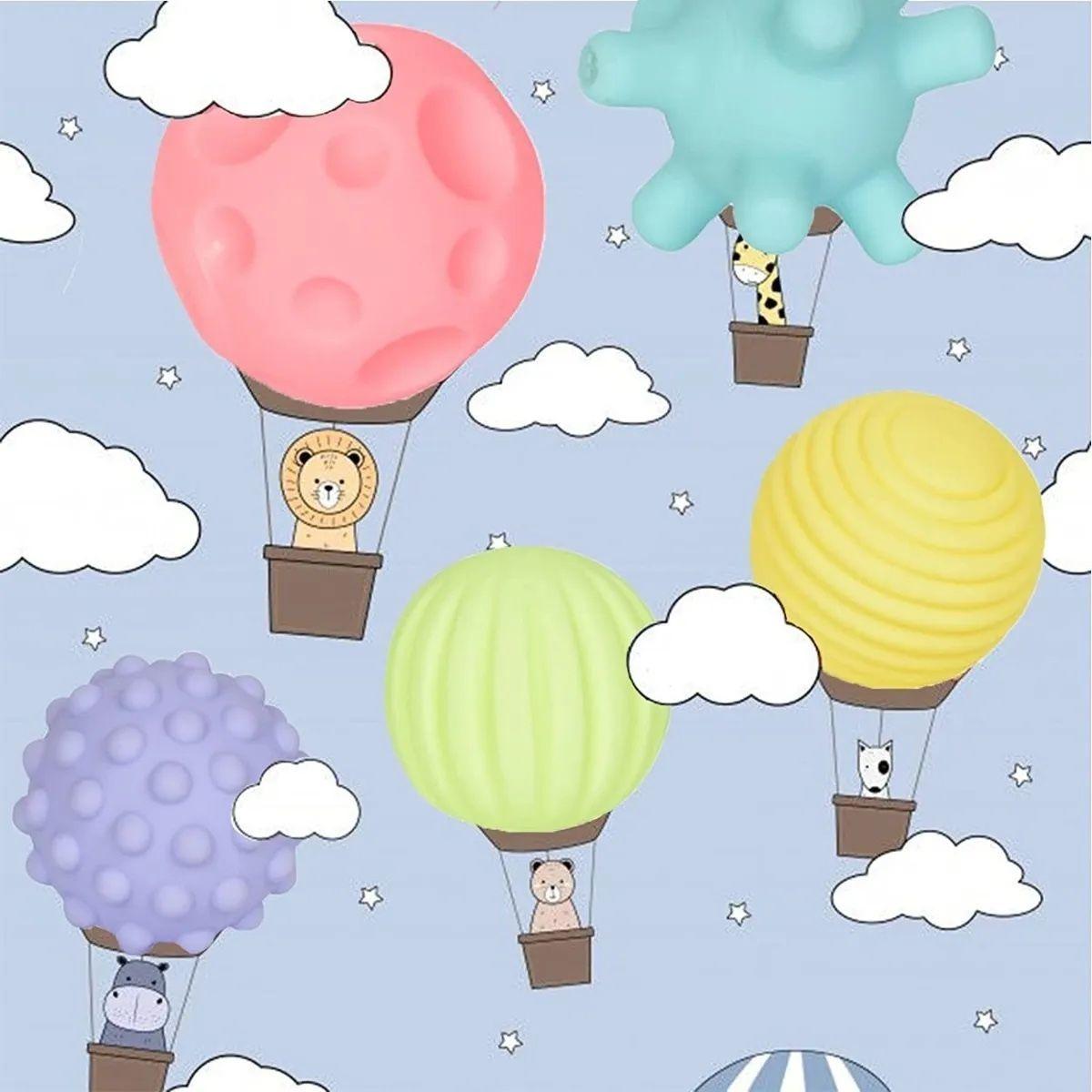 Pelotas Sensoriales Texturizadas Para Bebes 6 Unidades-2
