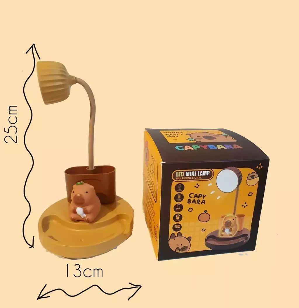 LAMPARA CAPYBARA ESCRITORIO RECARGABLE USB -2