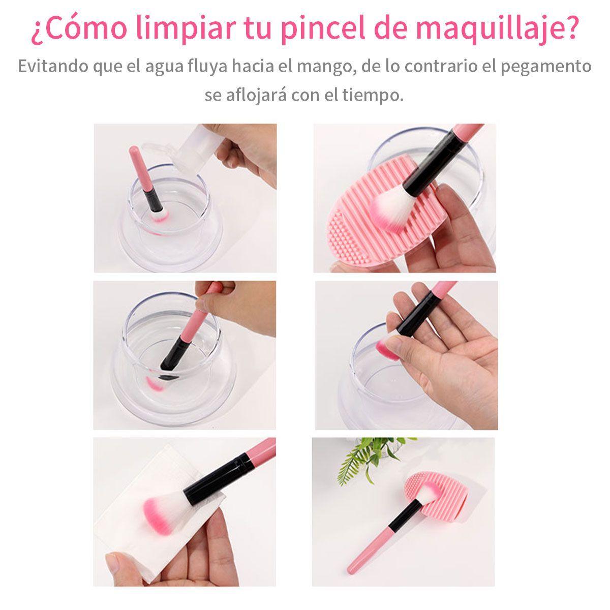 Set 12 Brochas Maquillaje Profesional Cepillos-2