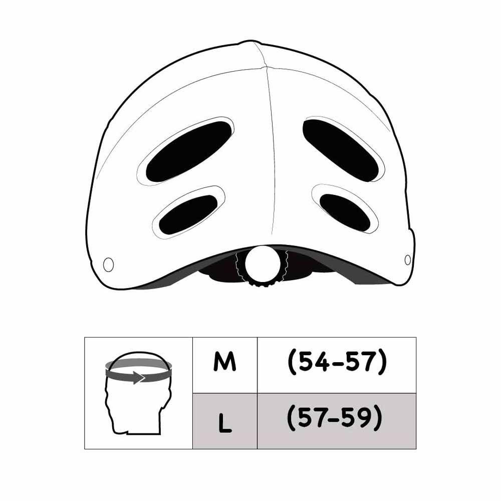 CASCO HOOK STREET CON LUZ MORADO TALLA M(54-57CM)-4