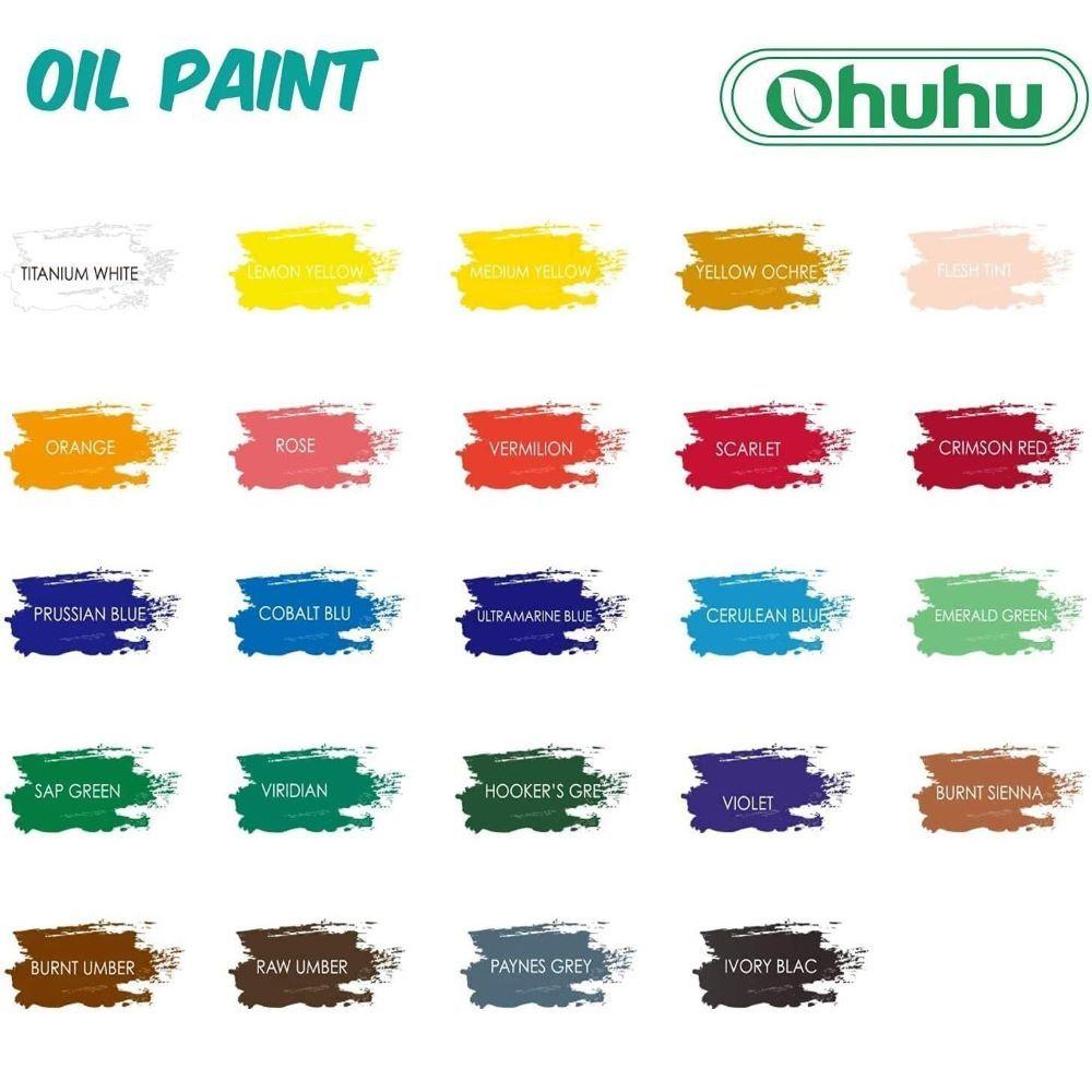 OHUHU SET DE 24 PINTURA AL ÓLEO-4