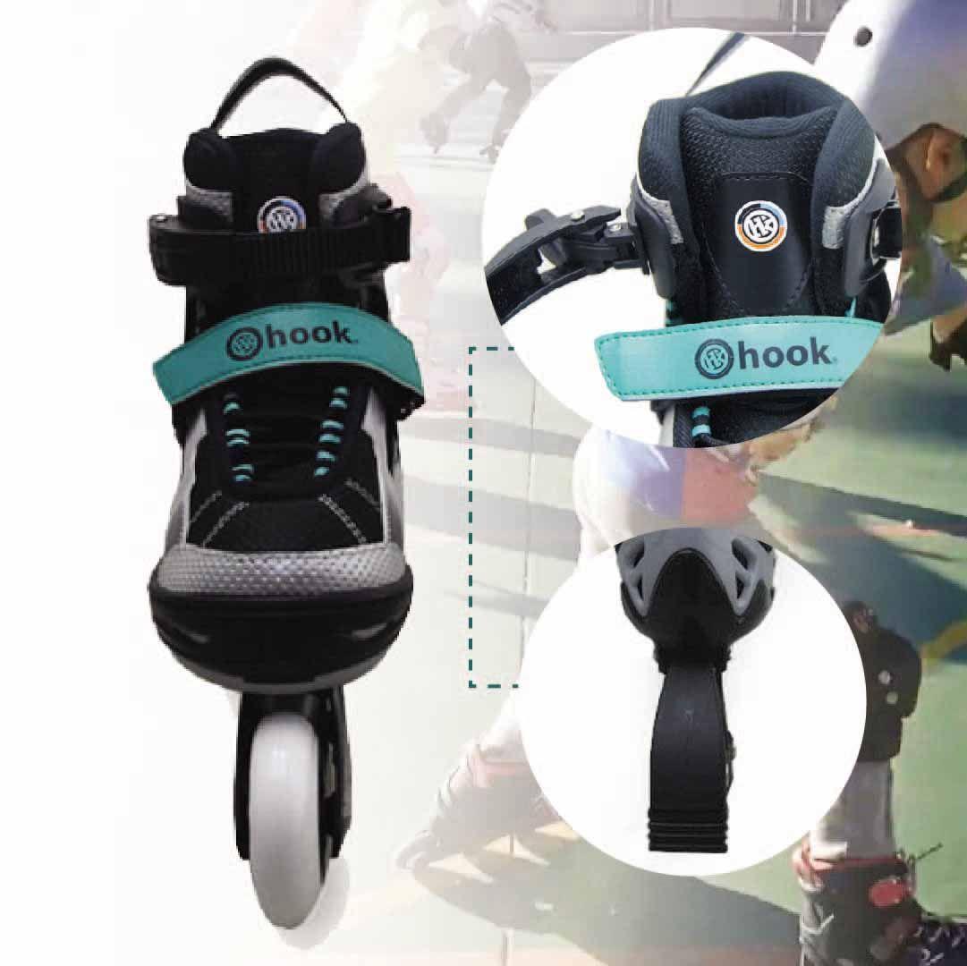 Hk-103- Patin En Línea Power Green Hook-8