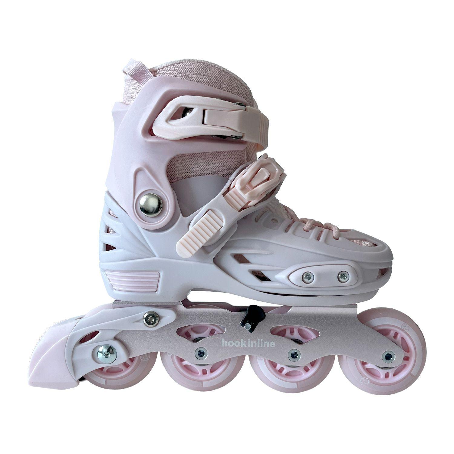 Patines en Linea Extensibles Hook Mijak Pastel Pink-0