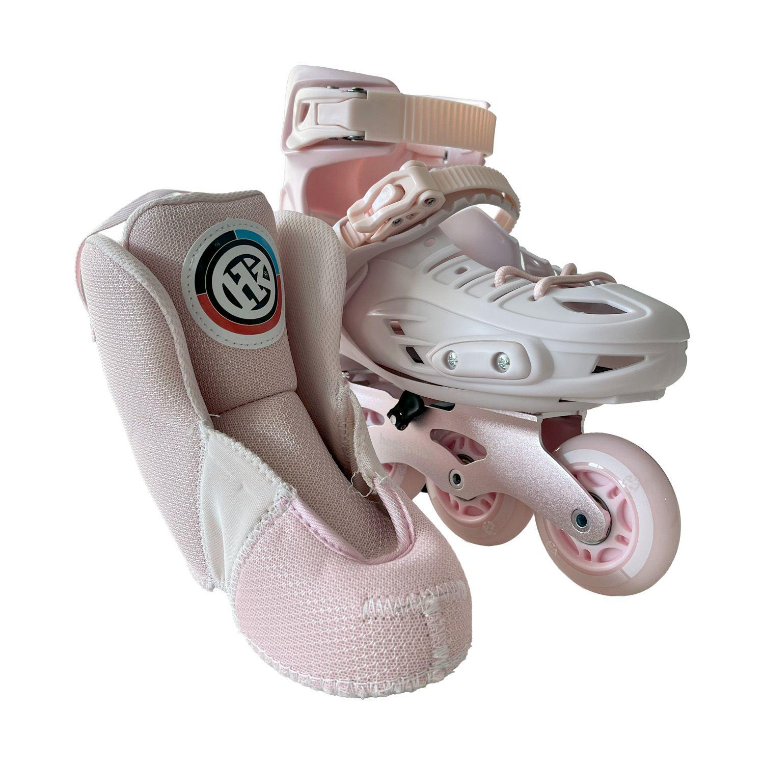 Patines en Linea Extensibles Hook Mijak Pastel Pink-8