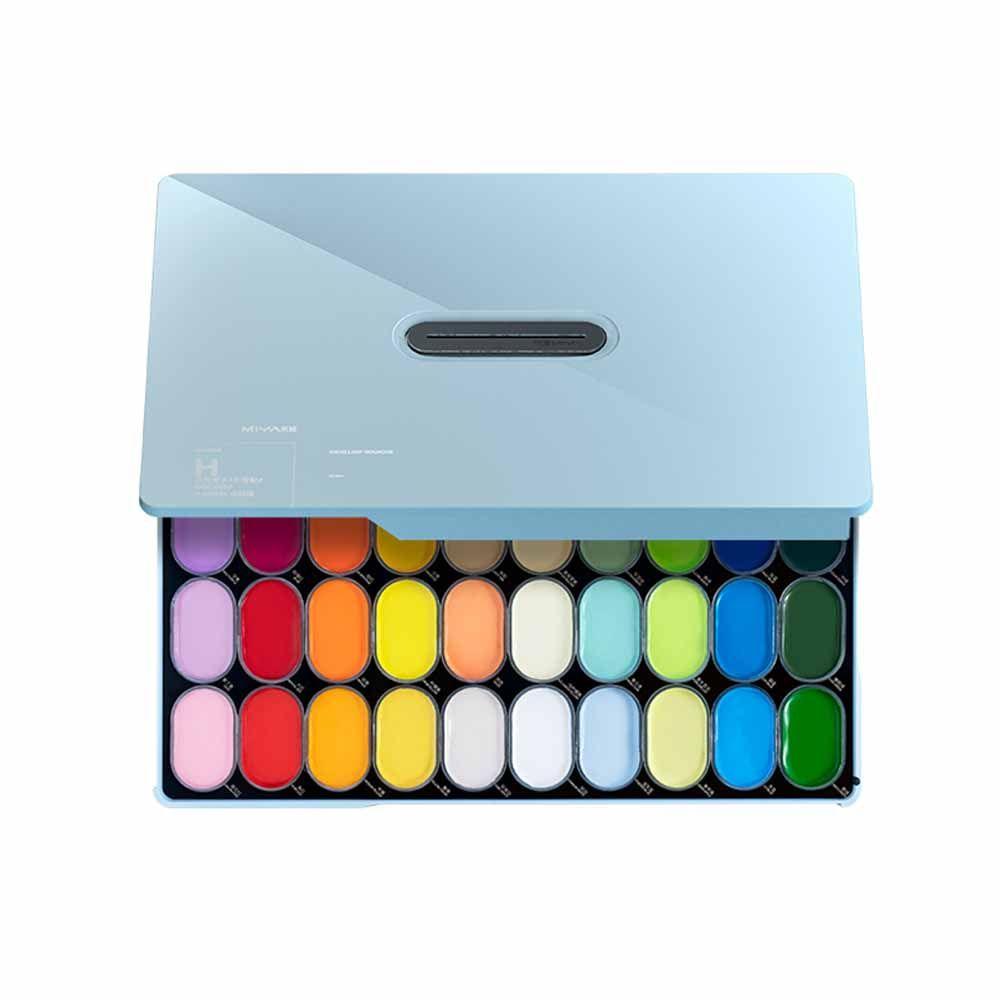 Gouache Miya Serie H Himi 43 Colores-0