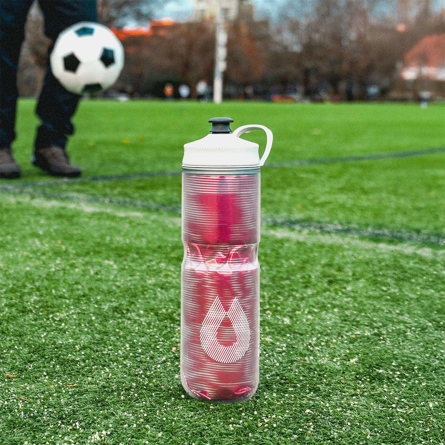 Botella de Agua Hydrapak Sport 600ml Pulse Red-2