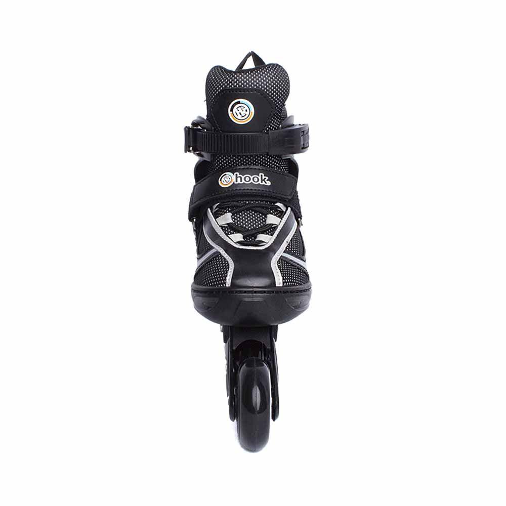 Patines En Linea Extensible Hook Fitness Negro-3