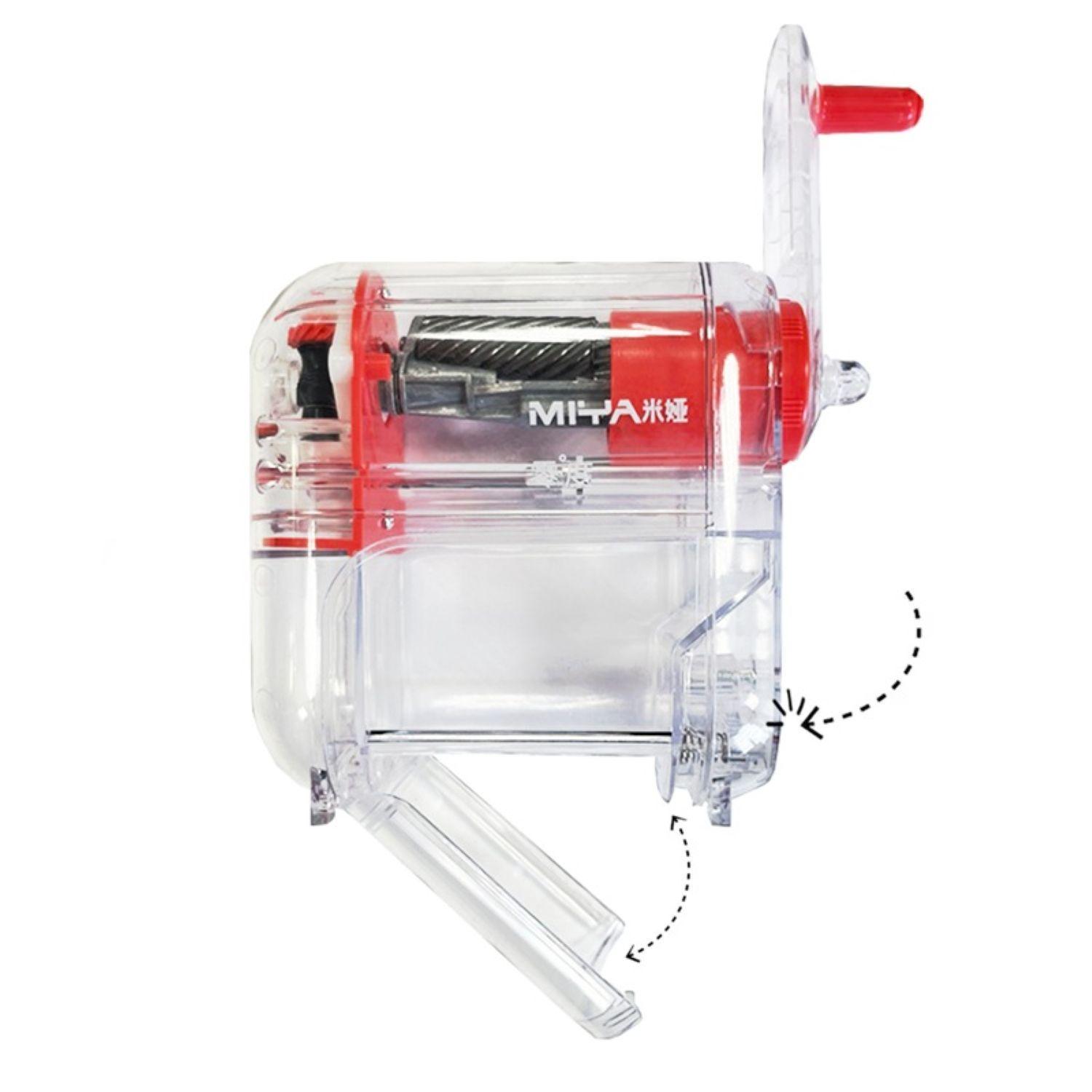 MIYA Sacapuntas Profesional New Zero Blanco-5