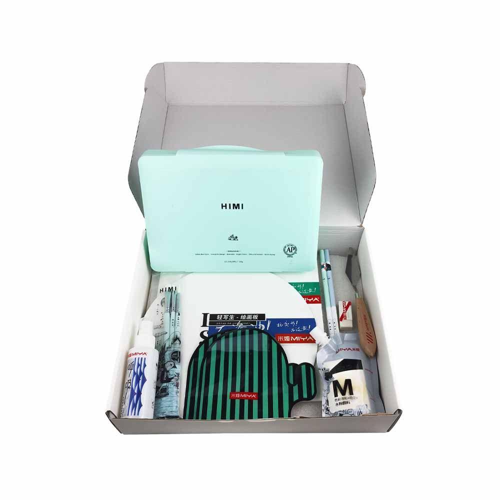 Set Gouache 24 Colores + 12 Productos Himi Miya Para Artista-2