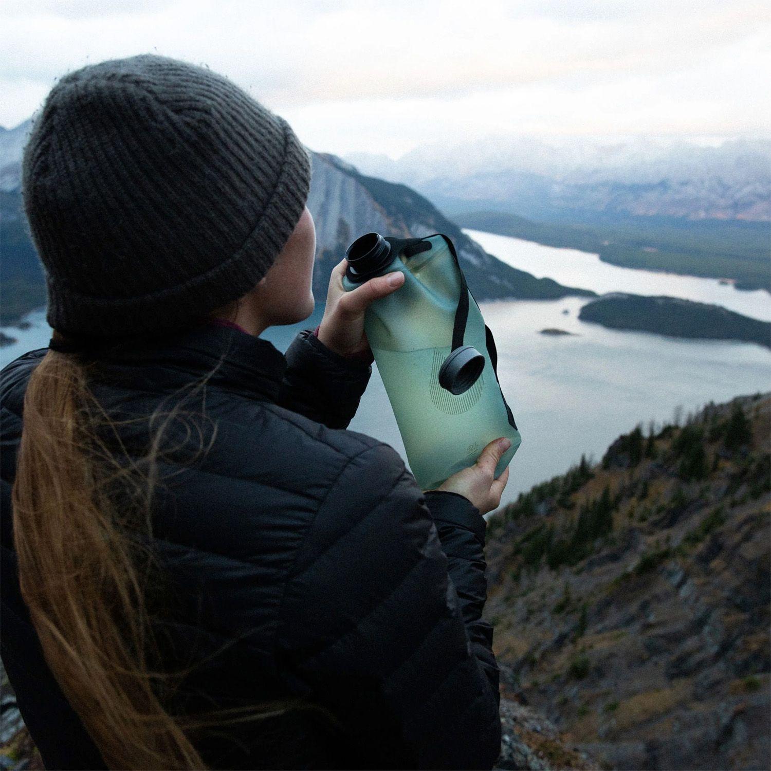 Botella Flexible Hydrapak Seeker 4 Litros Sutro Green-4