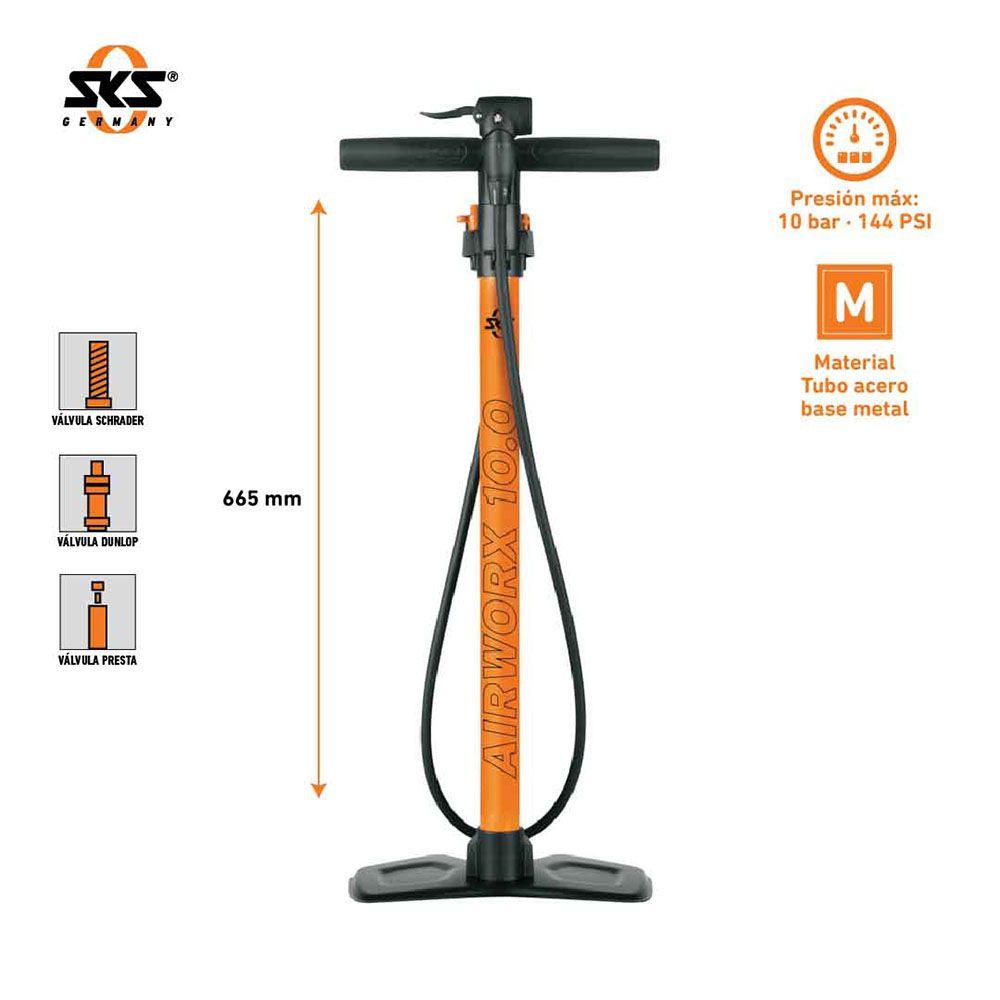Bombim De Pie Airworx 10.0 Orange-2