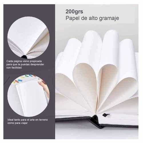 Ohuhu Block Para Marcadores De Alcohol (21x21 Cm, 78 Hojas)-2