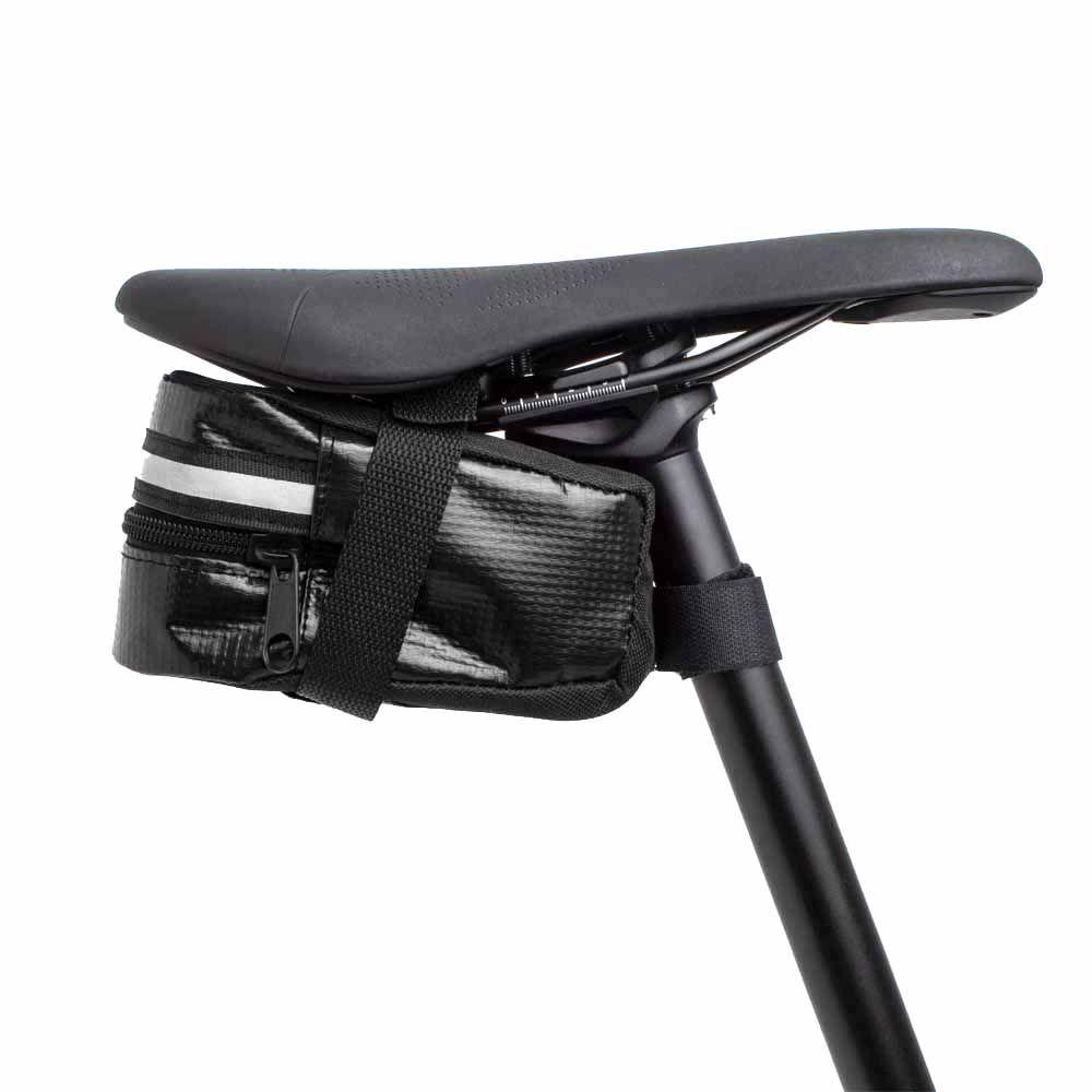 BOLSO BICICLETA SILLÍN IMPERMEABLE NEGRO-3