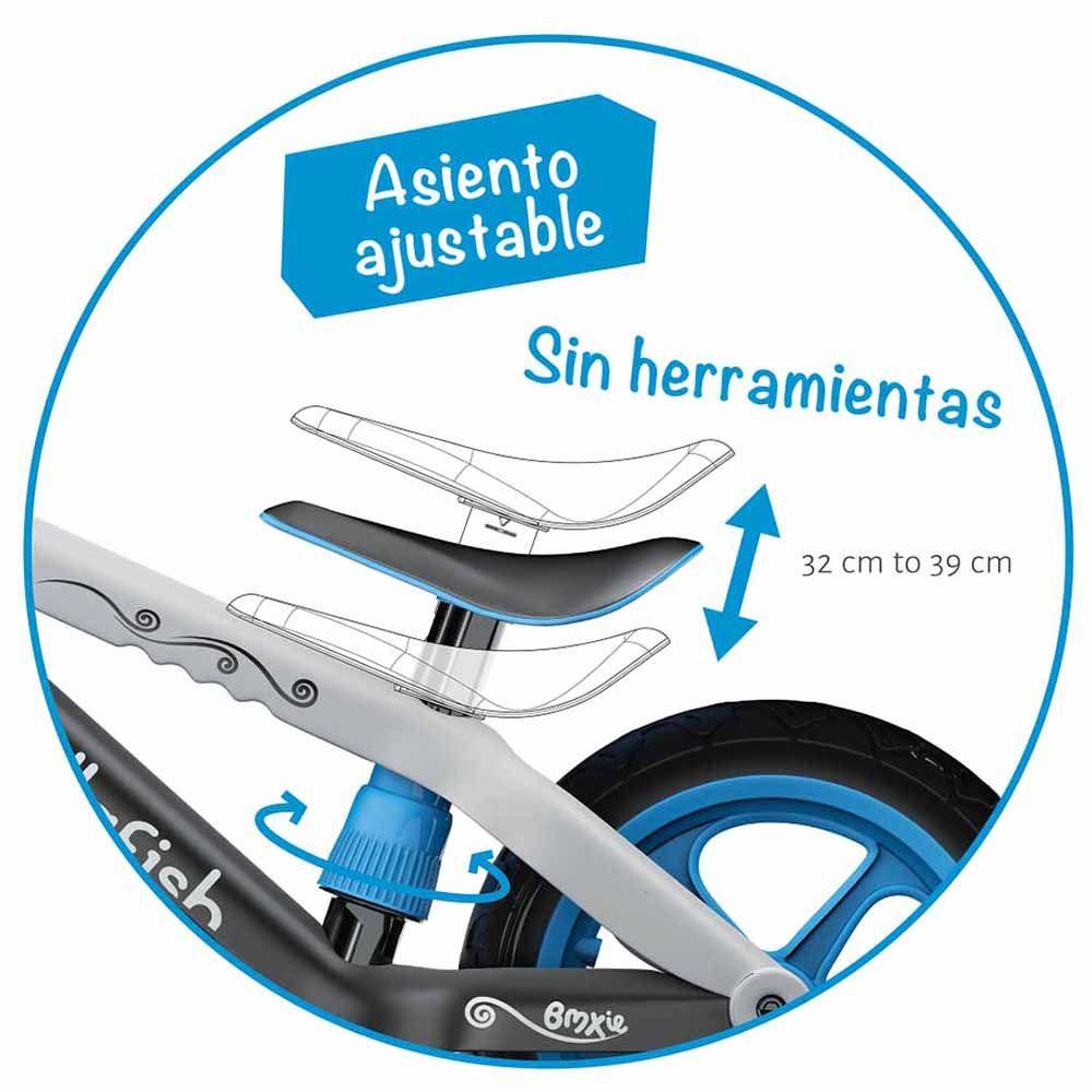 Bicicleta De Aprendizaje Bmxie02 Azul-4